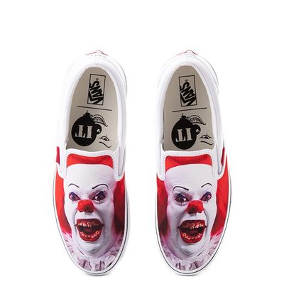 white slip on vans journeys