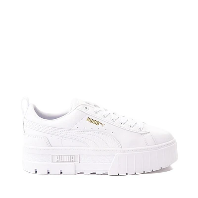 Womens PUMA Mayze Platform Athletic Shoe - White