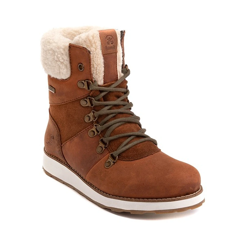 Botte d'hiver Kamik Ariel F pour femmes - Brun cognac