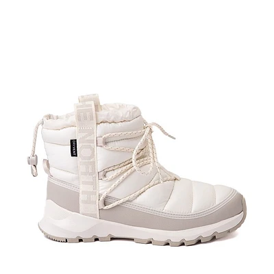 Womens The North Face Thermoball&trade Boot - Gardenia White / Silver Grey