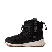 Womens The North Face Thermoball&trade Boot - Black / Gardenia White