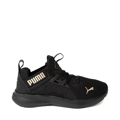 Womens PUMA Softride Enzo NXT Athletic Shoe - Black / Gold
