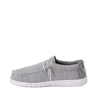 Mens HEYDUDE Wally Sport Casual Shoe - Gray