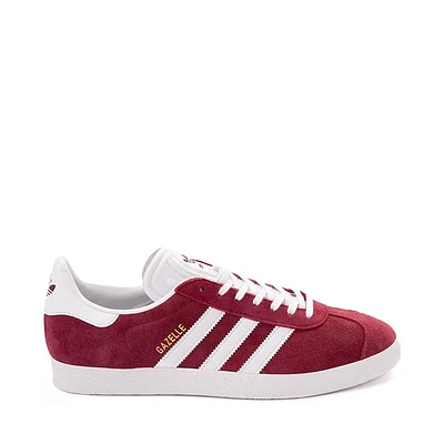 Chaussure athlétique adidas Gazelle - Bourgogne / Blanc Doré