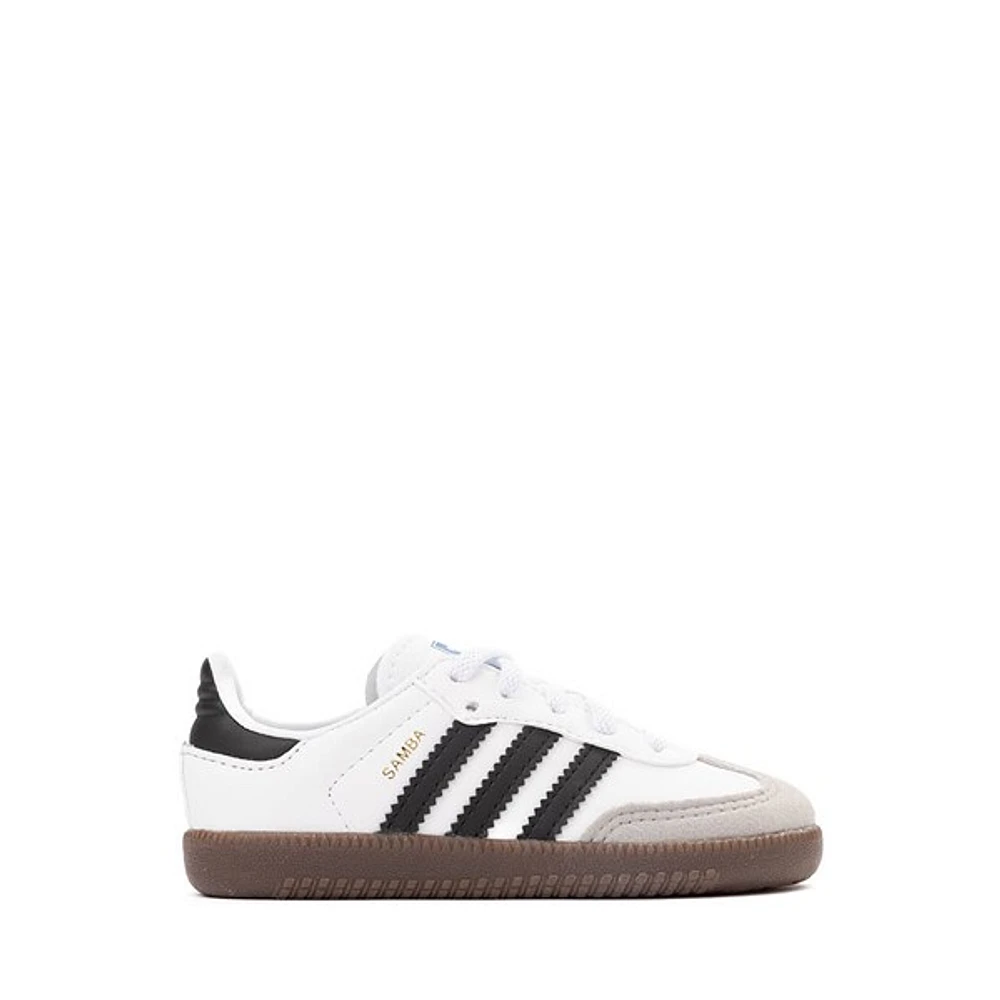 adidas Samba OG Athletic Shoe - Baby / Toddler Cloud White Core Black Gum
