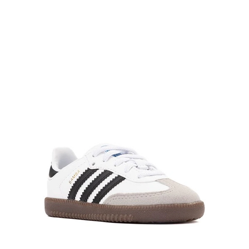 Chaussure athlétique adidas Samba OG - Bébés / Tout-petits Blanche Noire Gomme