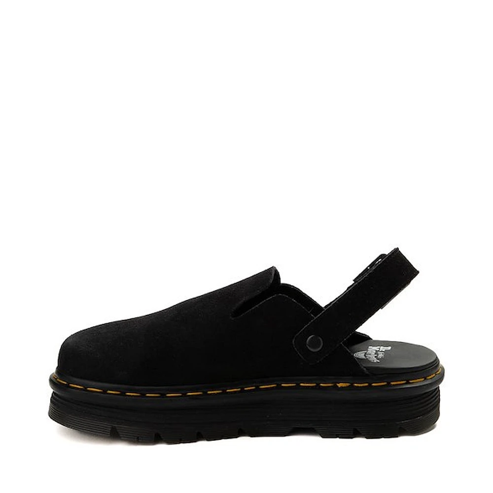 Womens Dr. Martens Zebzag Platform Mule - Black