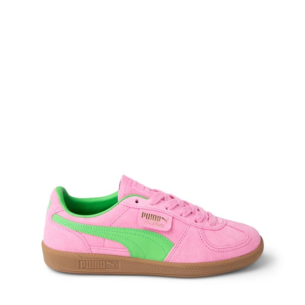 Chaussure athlétique PUMA Palermo - Junior - Rose / Vert neon
