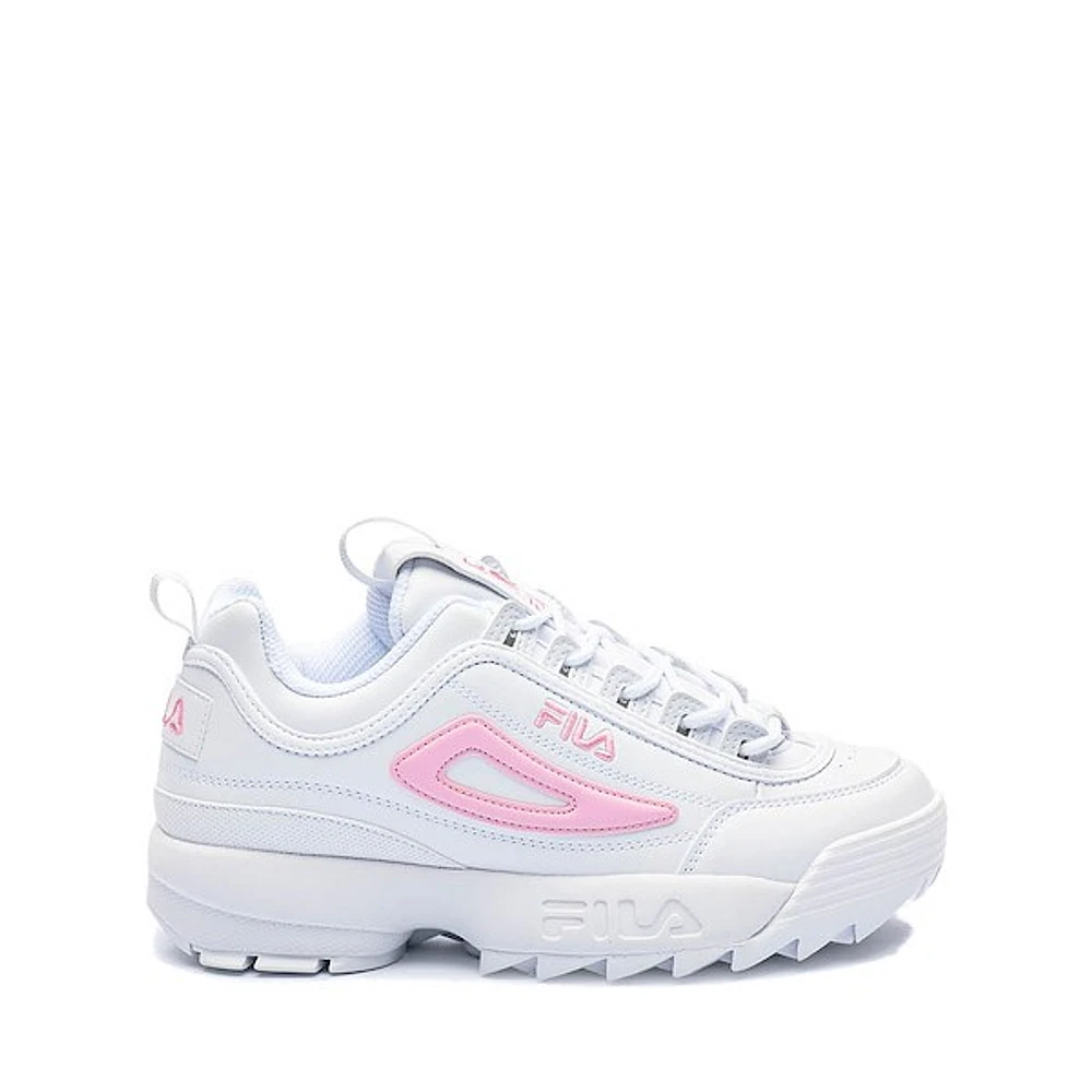 Fila Disruptor 2 Athletic Shoe - Little Kid White / Pirouette Pink