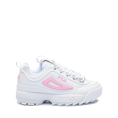 Fila Disruptor 2 Athletic Shoe - Little Kid White / Pirouette Pink