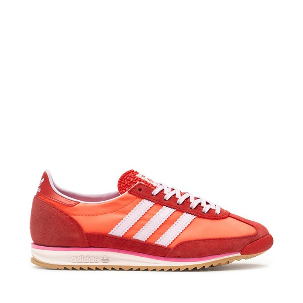 Chaussure athlétique adidas SL 72 OG pour femmes - Rouge solaire / Lavande écarlate