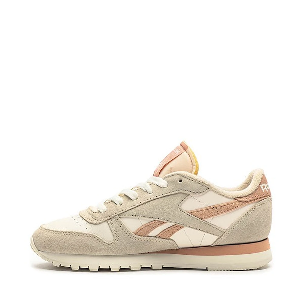 Womens Reebok Classic Leather Athletic Shoe - Chalk / Beige Clay