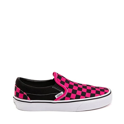 Chaussure de skate sans lacets Vans à motif en damier