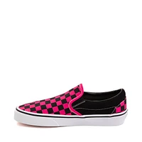 Chaussure de skate sans lacets Vans à motif en damier