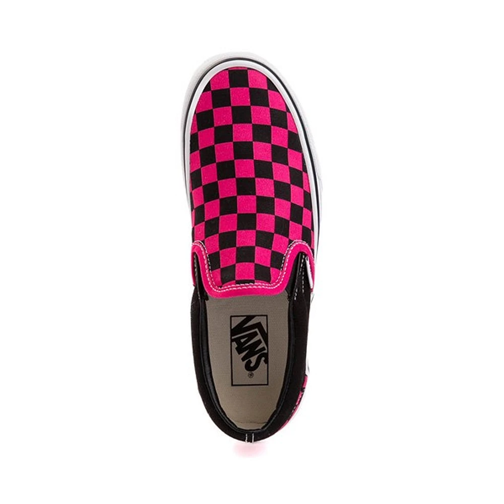 Chaussure de skate sans lacets Vans à motif en damier