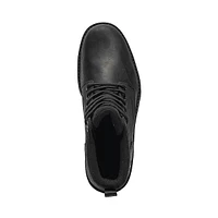 Botte imperméable à lacets Timberland Britton Road Mid pour hommes - Noire