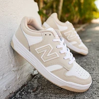 New Balance 480 Athletic Shoe - Big Kid Timberwolf