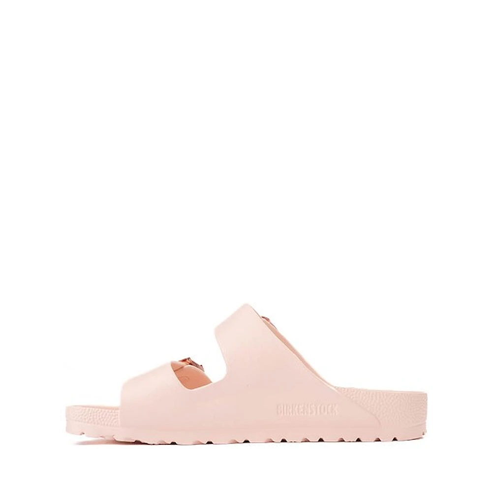 Sandale Birkenstock Arizona EVA à boucle discrète pour femmes - Rose pâle