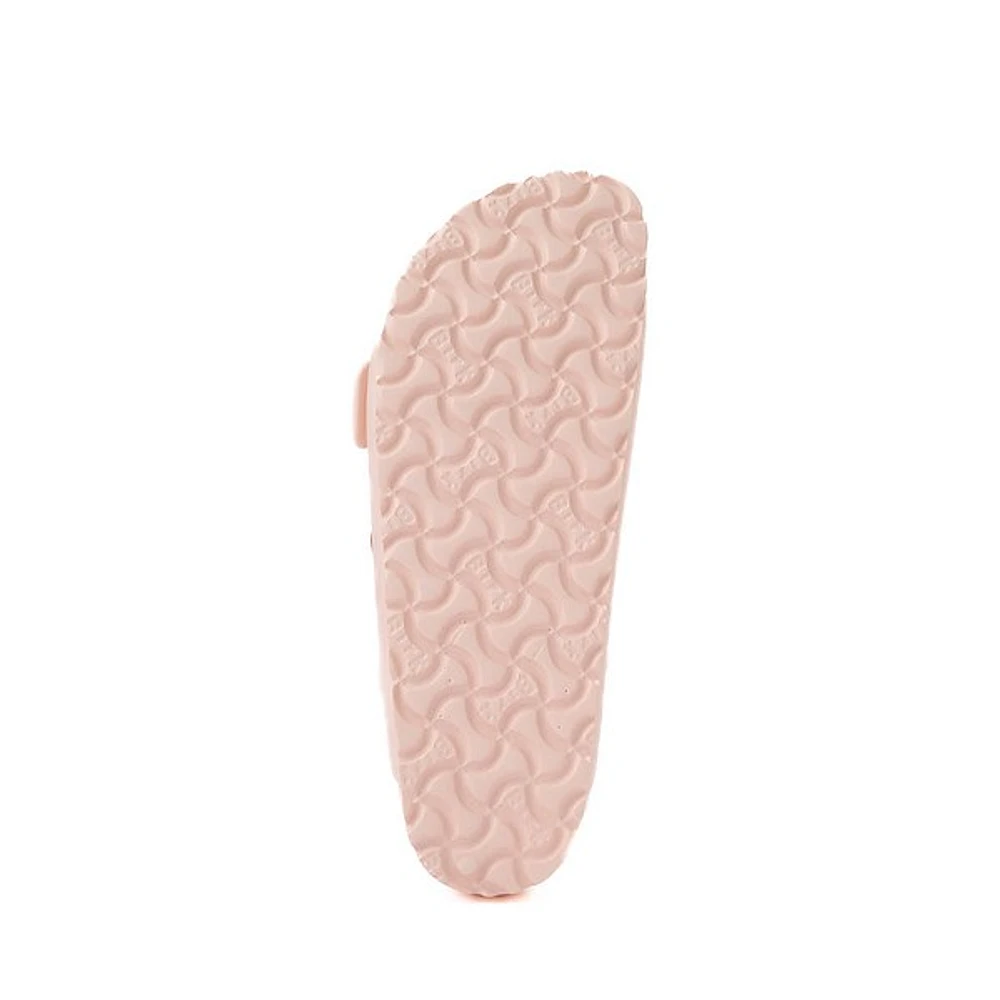 Sandale Birkenstock Arizona EVA à boucle discrète pour femmes - Rose pâle