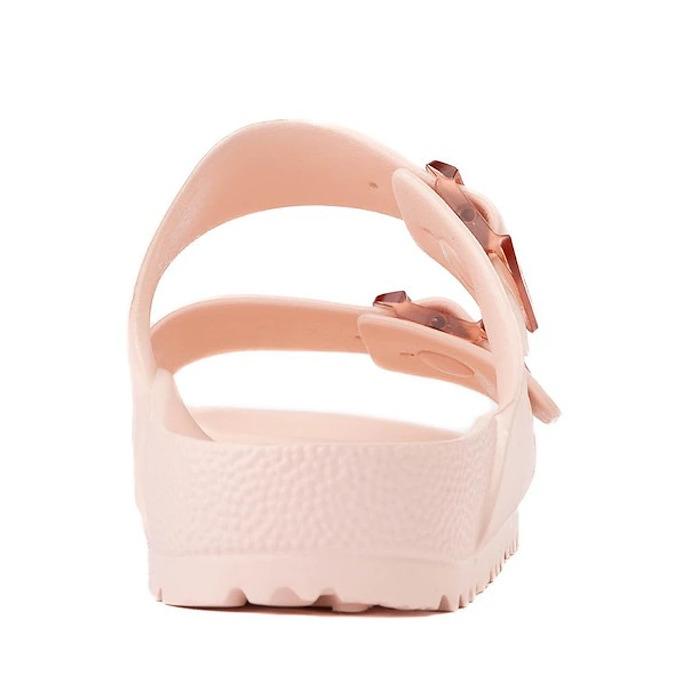 Sandale Birkenstock Arizona EVA à boucle discrète pour femmes - Rose pâle