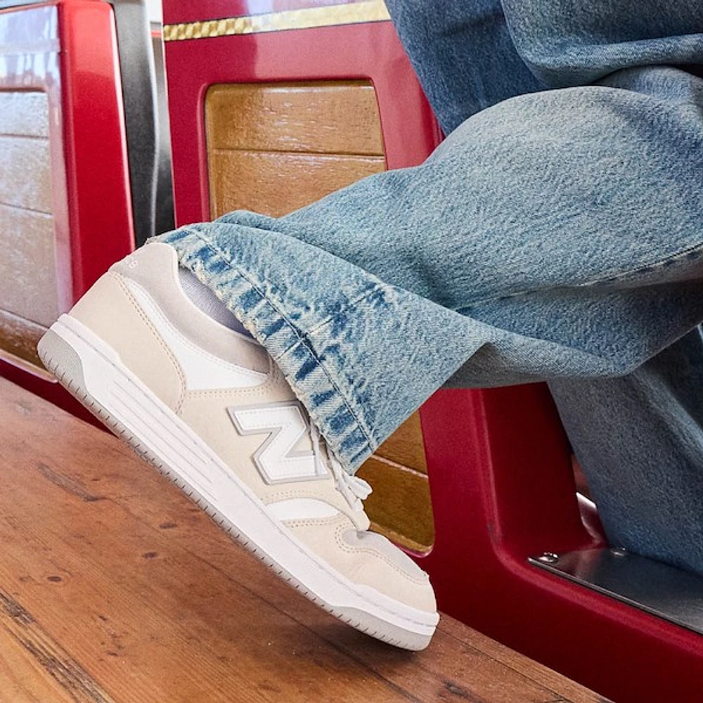 Chaussure athlétique New Balance 480 - Beige / Grise