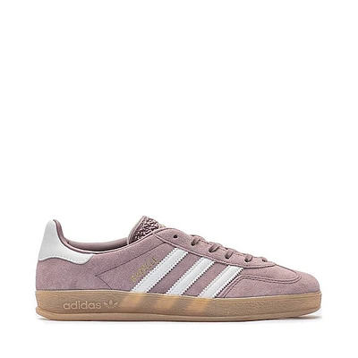 Womens adidas Gazelle Indoor Athletic Shoe - Shadow Fig / Cloud White Gum