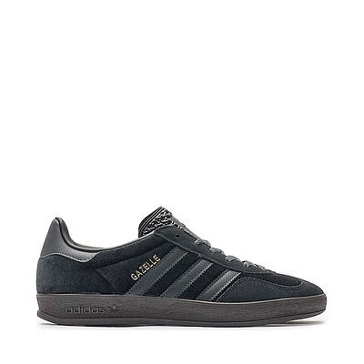 Womens adidas Gazelle Indoor Athletic Shoe - Core Black / Carbon Grey Five