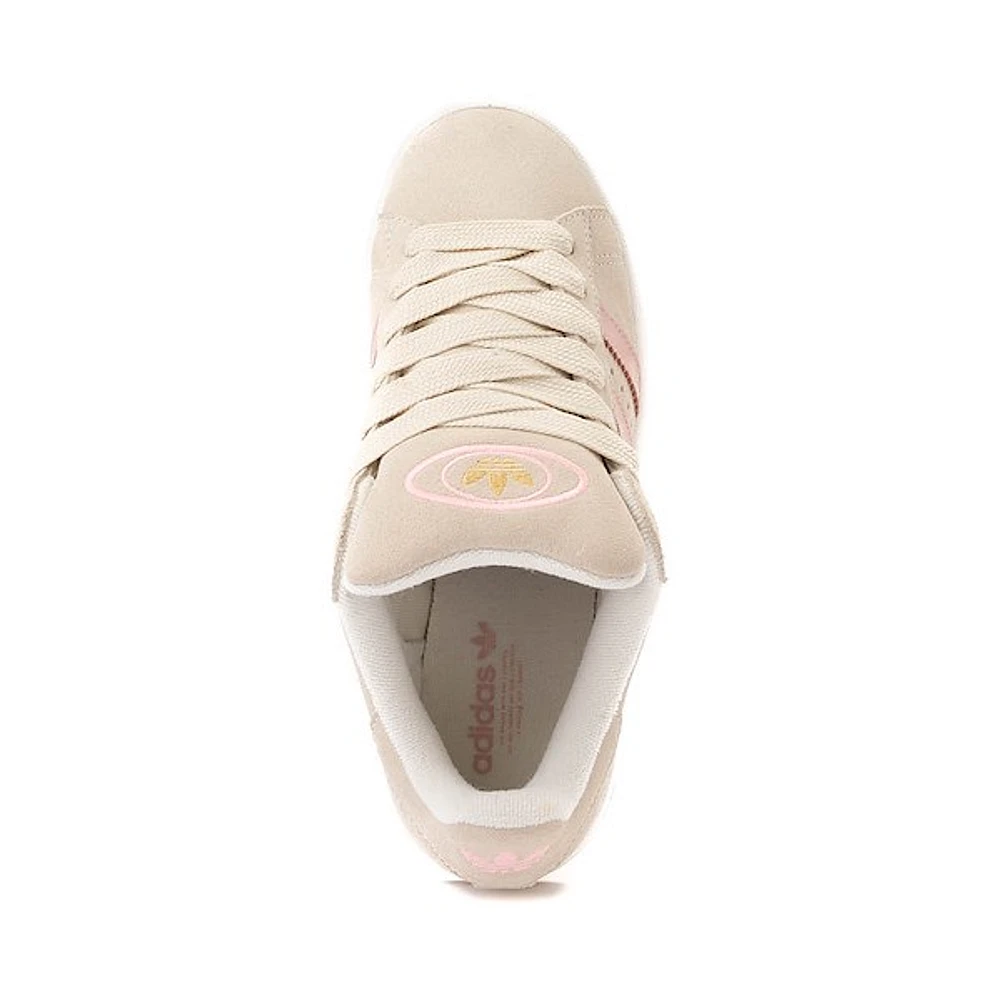 Chaussure athlétique adidas Campus '00s pour femmes - Beige crème / Rose