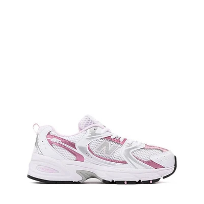 New Balance 530 Athletic Shoe - Big Kid White / Pink