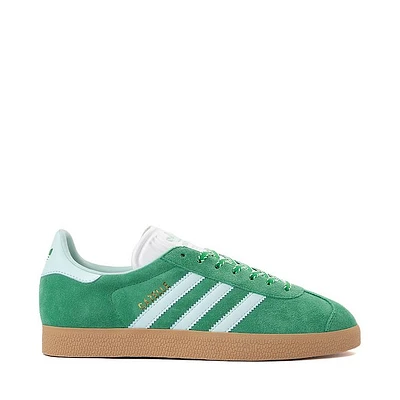 Womens adidas Gazelle Athletic Shoe - Green / Semi Flash Aqua Gold Metallic