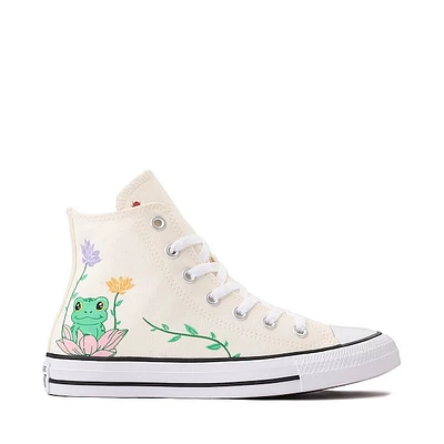 Converse Chuck Taylor All Star Frog Garden High-Top Sneaker - Egret