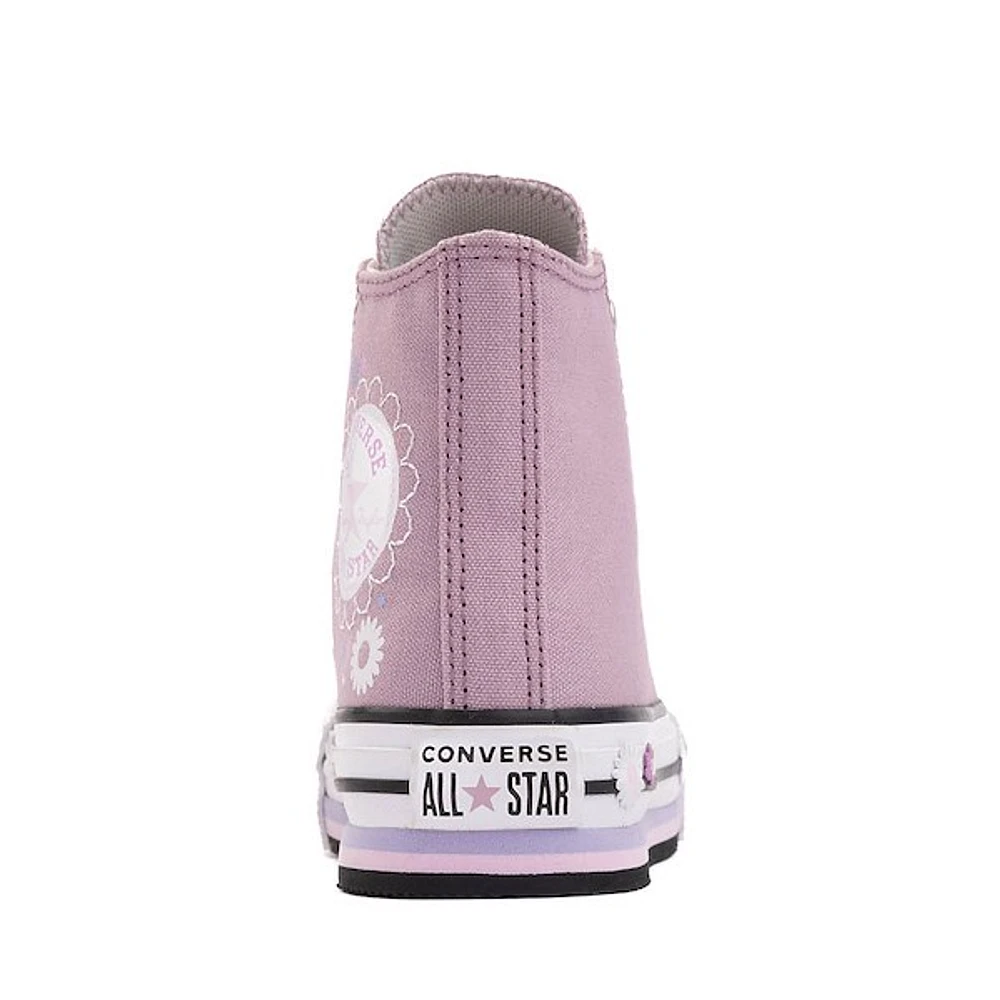 Basket montante Converse Chuck Taylor All Star Flower - Enfants Mauve orchidée