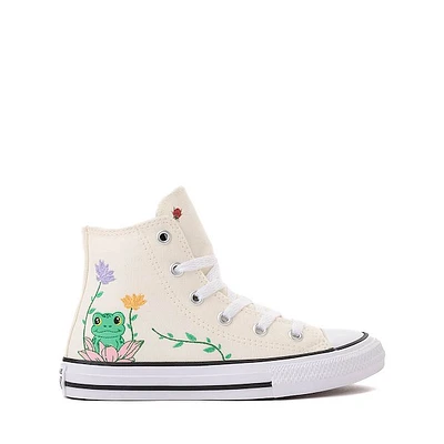 Converse Chuck Taylor All Star Frog Garden High-Top Sneaker - Little Kid Egret
