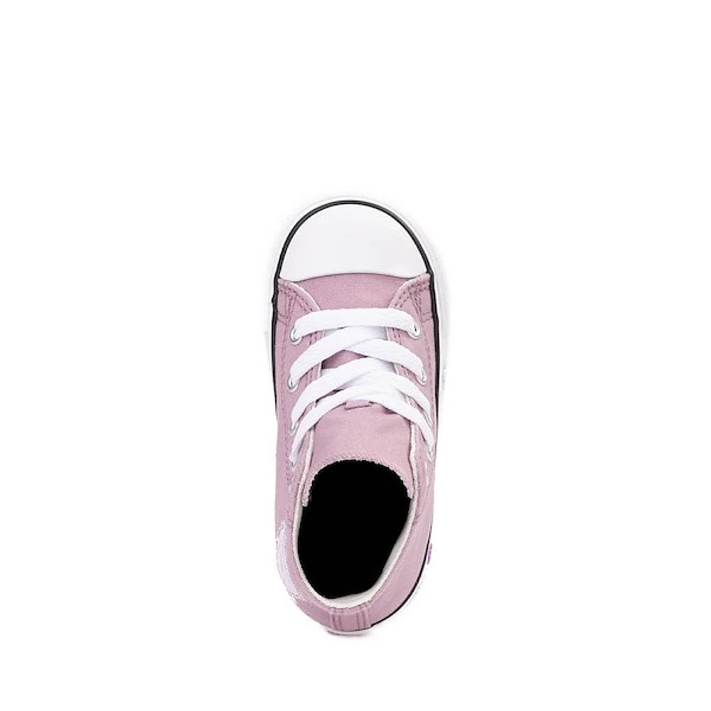 Basket montante Converse Chuck Taylor All Star Flower - Bébés / Tout-petits Mauve orchidée