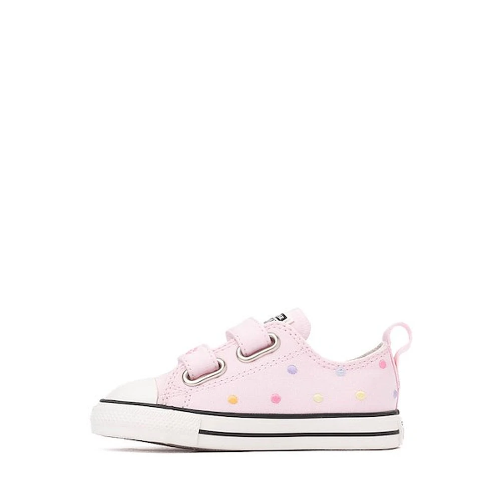 Converse Chuck Taylor All Star 2V Lo Sneaker - Baby / Toddler Pink Polka Dots