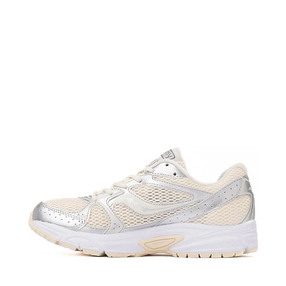 Womens Saucony Ride Millennium Athletic Shoe - Cream / Silver