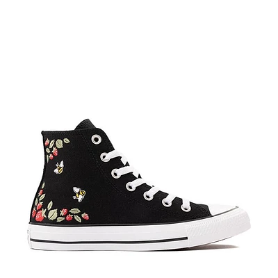 Converse Chuck Taylor All Star Berries And Bees High-Top Sneaker - Black