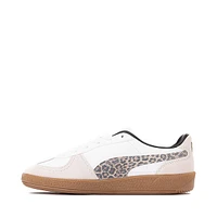 PUMA Palermo Leo Athletic Shoe - White / Leopard