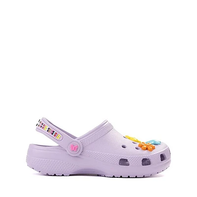Crocs Classic Friendship Bracelet Clog - Little Kid / Big Lavender
