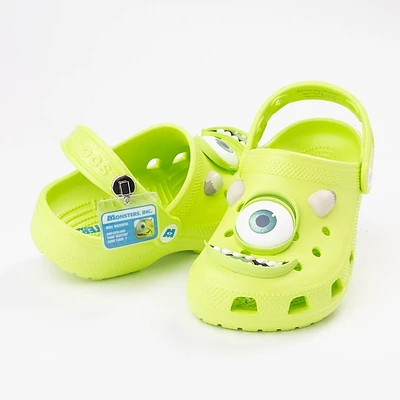 Disney and Pixar Monsters, Inc. Crocs Mike Wazowski Classic Clog - Little Kid / Big Green