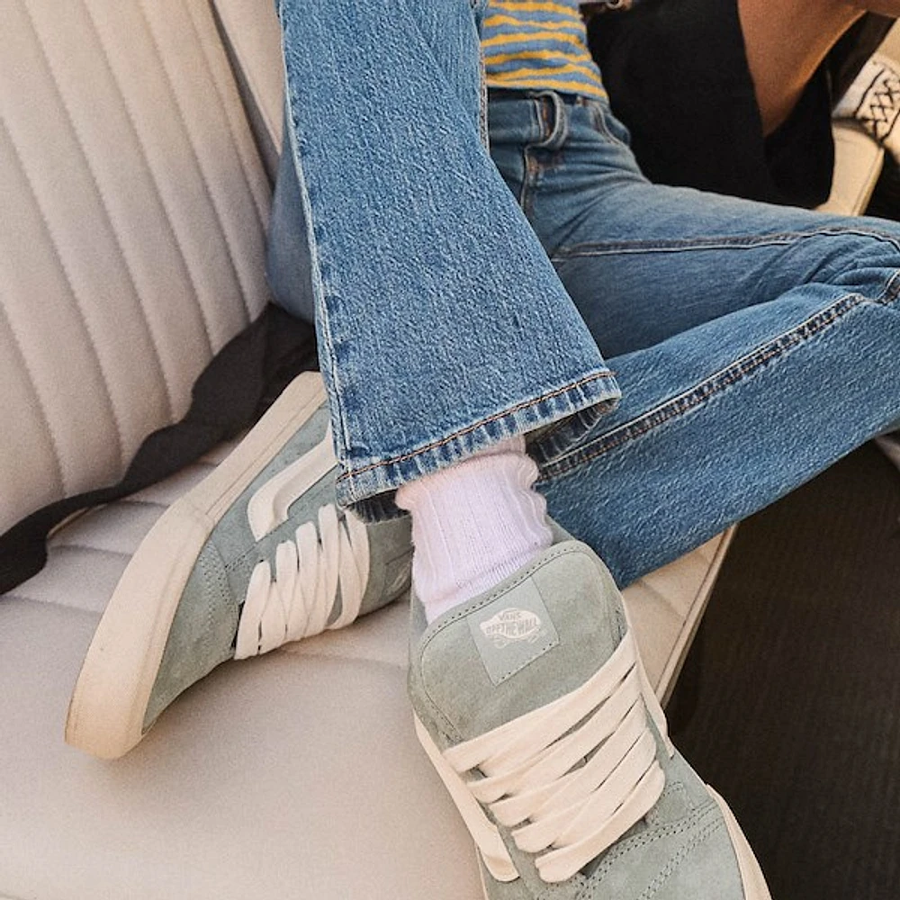 Vans Knu Skool Skate Shoe - Puritan Gray