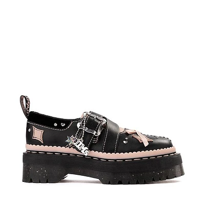 Womens Dr. Martens Kemsley Mary Jane Casual Shoe - Black / Powder Pink