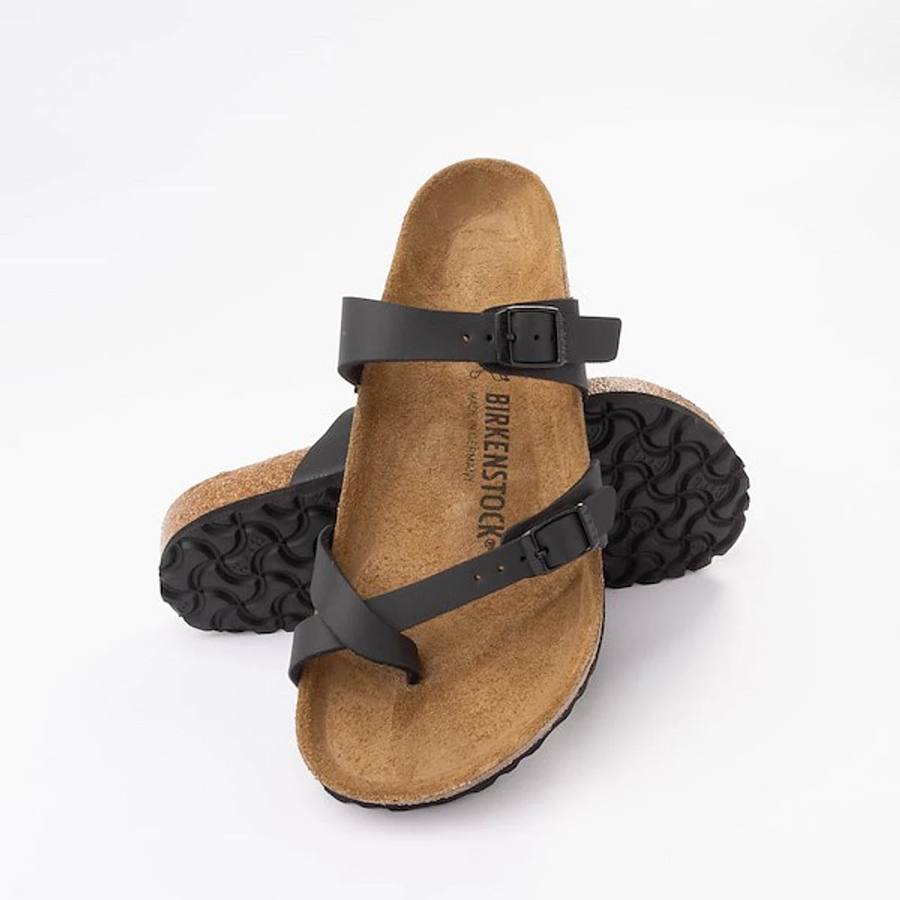 Womens Birkenstock Mayari Slide Sandal - Black