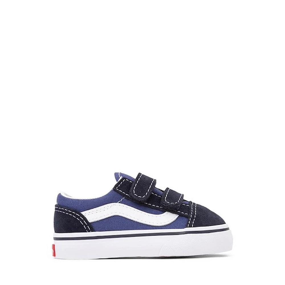 Vans Old Skool V Skate Shoe - Baby / Toddler Blue Navy