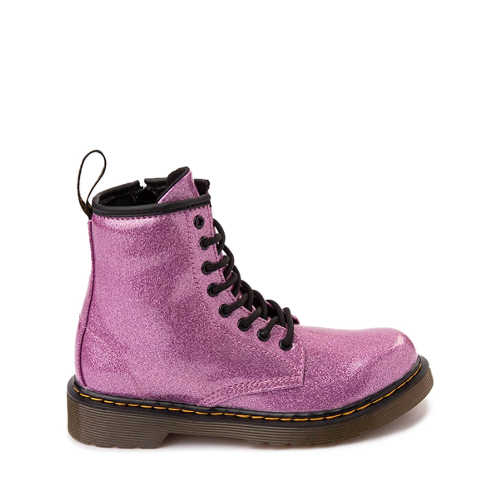 Dr. Martens 1460 8-Eye Glitter Boot - Little Kid / Big Kid - Pink