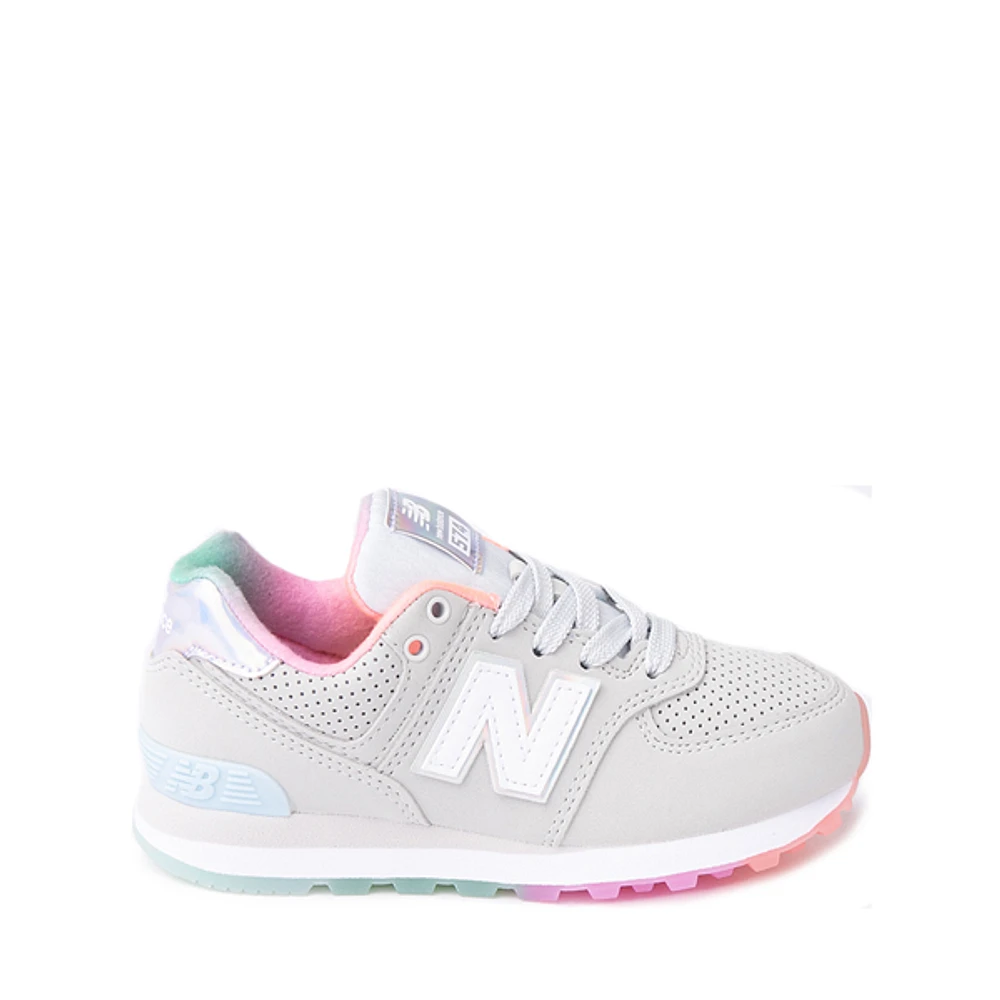 New Balance 574 Athletic Shoe - Little Kid Grey / Multicolor
