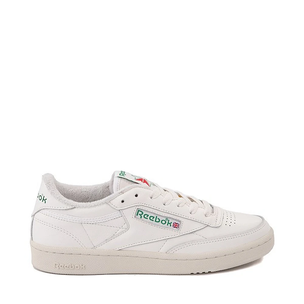 Womens Reebok Club C Vintage 85 Athletic Shoe - Chalk / Alabaster Glen Green