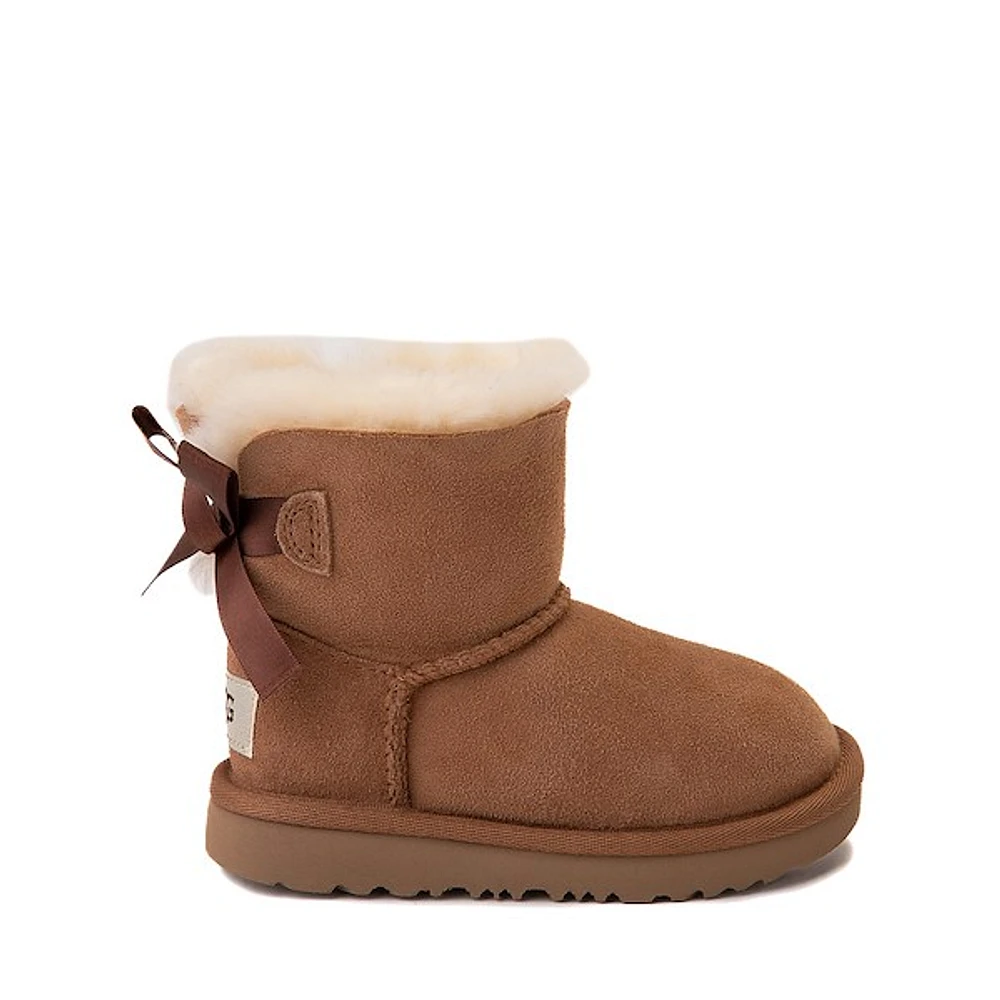 UGG® Mini Bailey Bow II Boot - Toddler / Little Kid Chestnut
