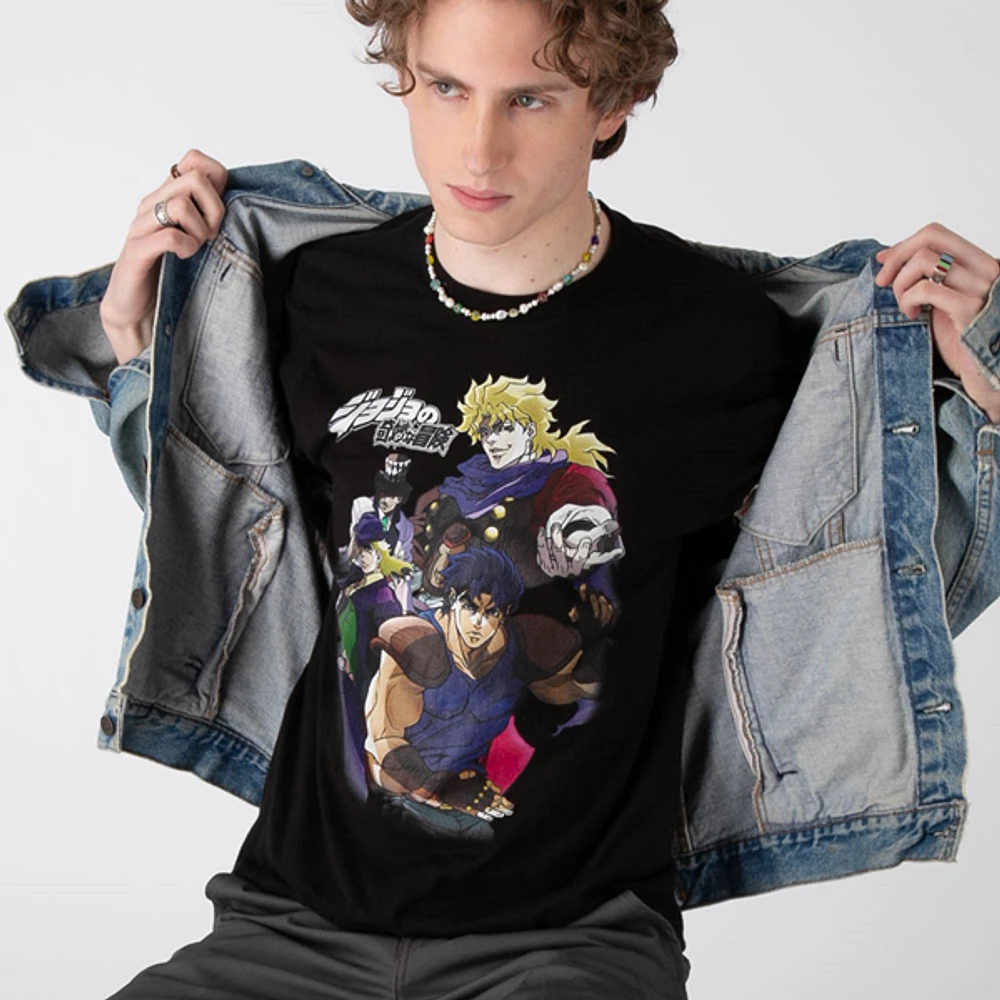 JoJo's Bizarre Adventure Tee - Black