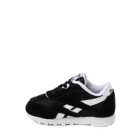 Reebok Classic Nylon Athletic Shoe - Baby / Toddler Black White